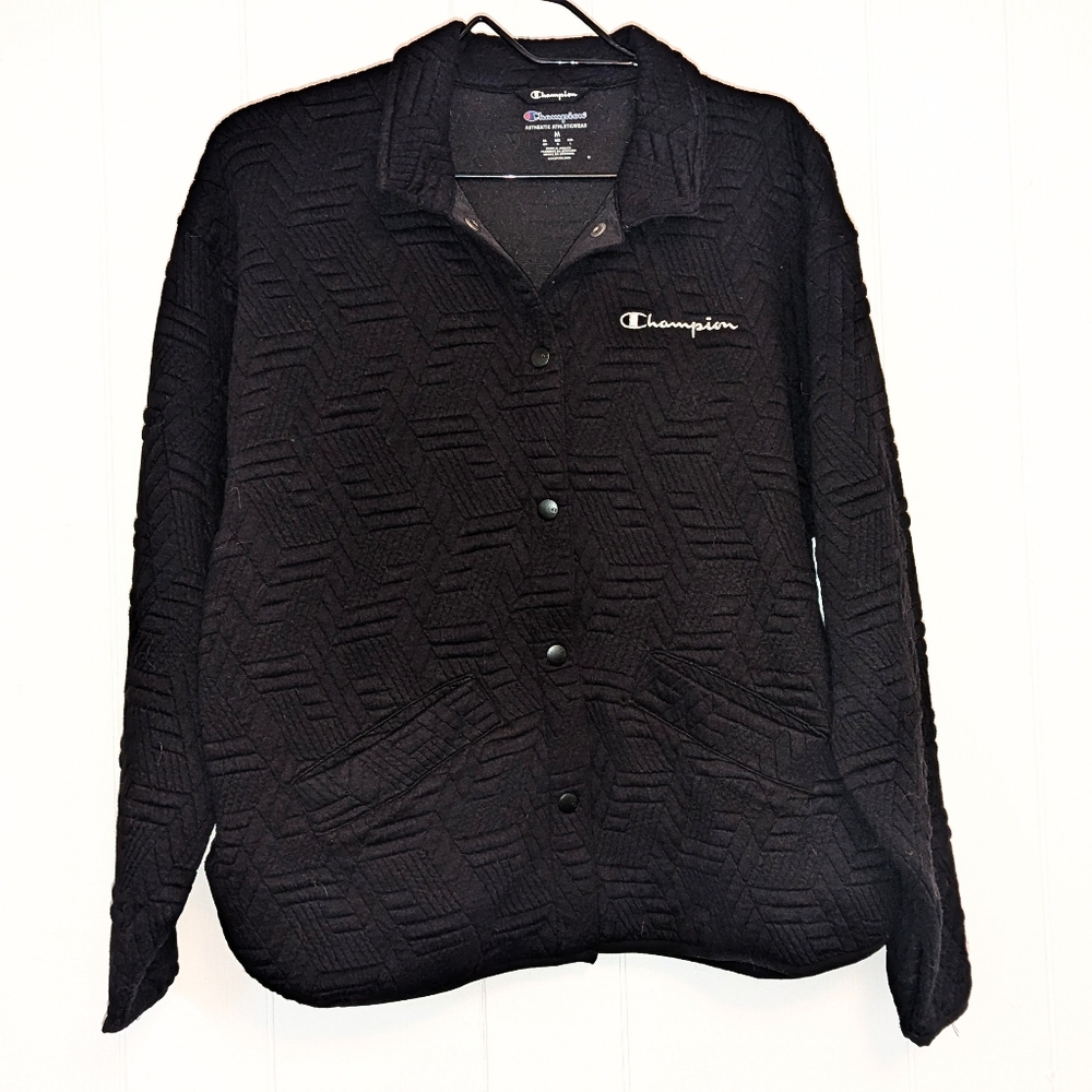 Lightweight Quilted Champion Shacket